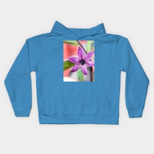 Count Dracula Flower Kids Hoodie